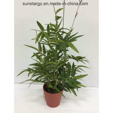 PE Mini Bamboo with Pot Artificial Plant Bonsai for Home Decoraiton (49987)